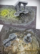 WHU Season 1 - 3D Printable Miniature Hex Terrain Ruins