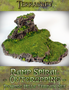 Dynamic Hills: Ramp Spiral Outcropping