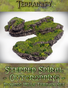 Dynamic Hills: Stepped Spiral Outcropping