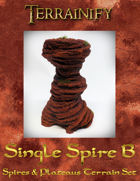 Spires & Plateaus: Single Spire B