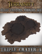 Blast Craters: Triple Crater A