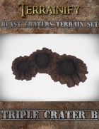 Blast Craters: Triple Crater B