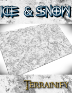Ice and Snow Gaming Mat 8x4