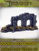 Ancient Ruins: Double Arch Window