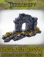 Ancient Ruins: Single Arch Window