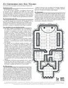 El Grimorio del Sol Negro (One Page Adventure)