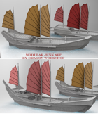 Modular Junk Ship Set