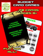 2 Player: Wasteland 1000 racing card game