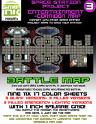 9 sheet BATTLEMAP space station set 3 entertainment