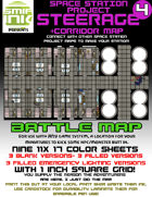 9 sheet BATTLEMAP space station set 4 steerage