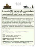 Scenario 164. Free Download to preview Blitzkrieg in the West 1940 Volume IV 42 Wargame Scenarios Belgian vs Germans