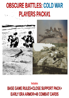 OBSCURE BATTLES 2 - COLD WAR -PLAYERS PACK#1