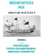 OBSCURE BATTLES 5 - DORIA + MED + INDIAN OCEAN PACK