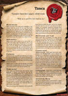 Scrolls of Adventures: NPC - Tanca
