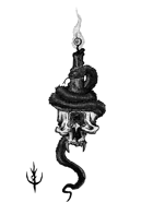 SKULL MAGIC ITEM -Stock art