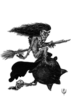 BABA YAGA - Stock art