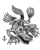 THOUGHT EATER - Stock art