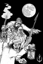 INNSMOUTH VILLAGERS - Stock art