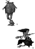 BABA YAGA'S PACK - Stock art