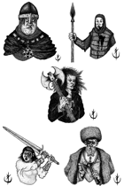 PORTRAIT PACK 1- Stock art