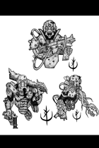 SCI FI SOLDIER PORTRAIT PACK 1 - Stock art