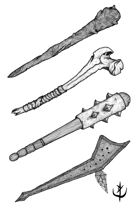 Weapons pack - Clubs 1 - Stock Art