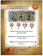 CLASH Boxed Armies Cards