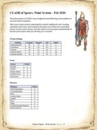 CLASH point system
