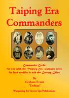 Taiping Era Commanders