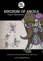 Kingdom of Angels Army Pack - Paper Miniatures