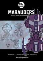 Marauders Fleet Pack - Paper Miniatures