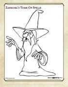 Zahkura's Tome Of Spells - 18 New 1st-3rd Level B/X OSR Spells