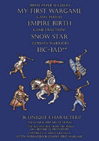 Snow Star 100BC-100AD. German warriors. 28mm paper soldiers.