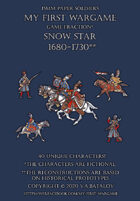 Snow Star 1680-1730. 15mm paper soldiers.