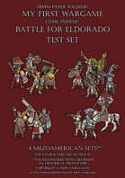 Lions of Rock. Aztecs warriors. Test set