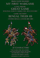 Bengal Tiger (part II). Generic Bengal lancers 1864-1880.