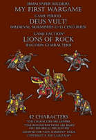Lions of Rock. Generic Medieval warriors 12-13c.