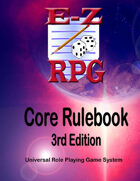 EZ RPG Core Rulebook 3rd Edition
