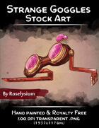 Strange Goggles - Stock Art
