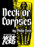 Deck of Corpses, A Third-Party Mörk Borg Card Deck