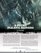 A Dozen Malefic Rumors