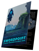 Swordpoint, A Third-Party Mörk Borg Greeting Card