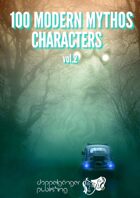 100 MODERN MYTHOS CHARACTERS vol2