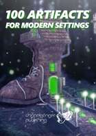 100 ARTIFACTS FOR MODERN SETTING