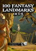 100 Fantasy Landmarks CR1to4