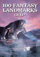 100 Fantasy Landmarks CR11+