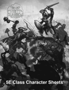Class Character Sheets