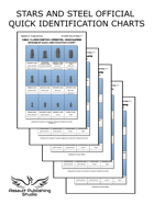 Stars and Steel - official Quick Identification Charts