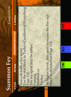 Summon Fey - Custom Card