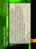 Graven Insult - Custom Card